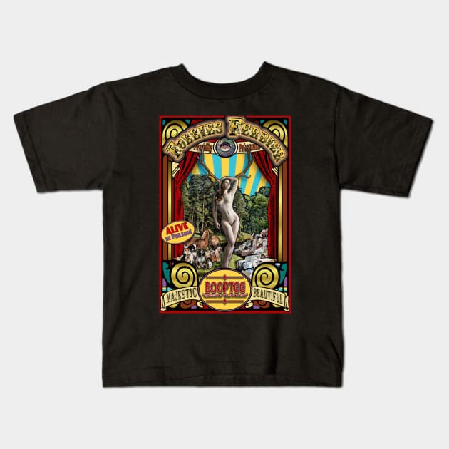 The Booptee Sideshow Poster Kids T-Shirt by ImpArtbyTorg